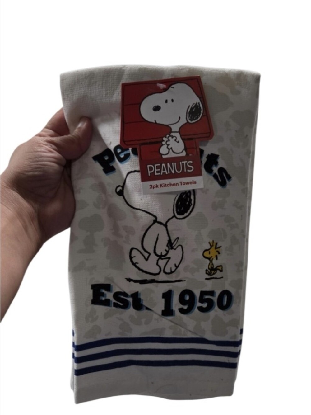 Peanuts "Snoopy Est. 1950" 2pk Kitchen Towels